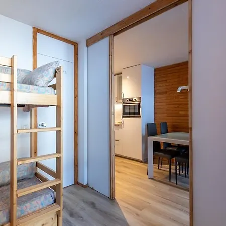 Renove 4 Pers, Balcon, Centre Plagne Bellecote - Fr-1-351-65 Appartement La Plagne